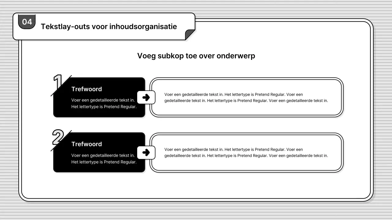 Zwart-wit, eenvoudig te bewerken, zakelijke basisillustratiestijl