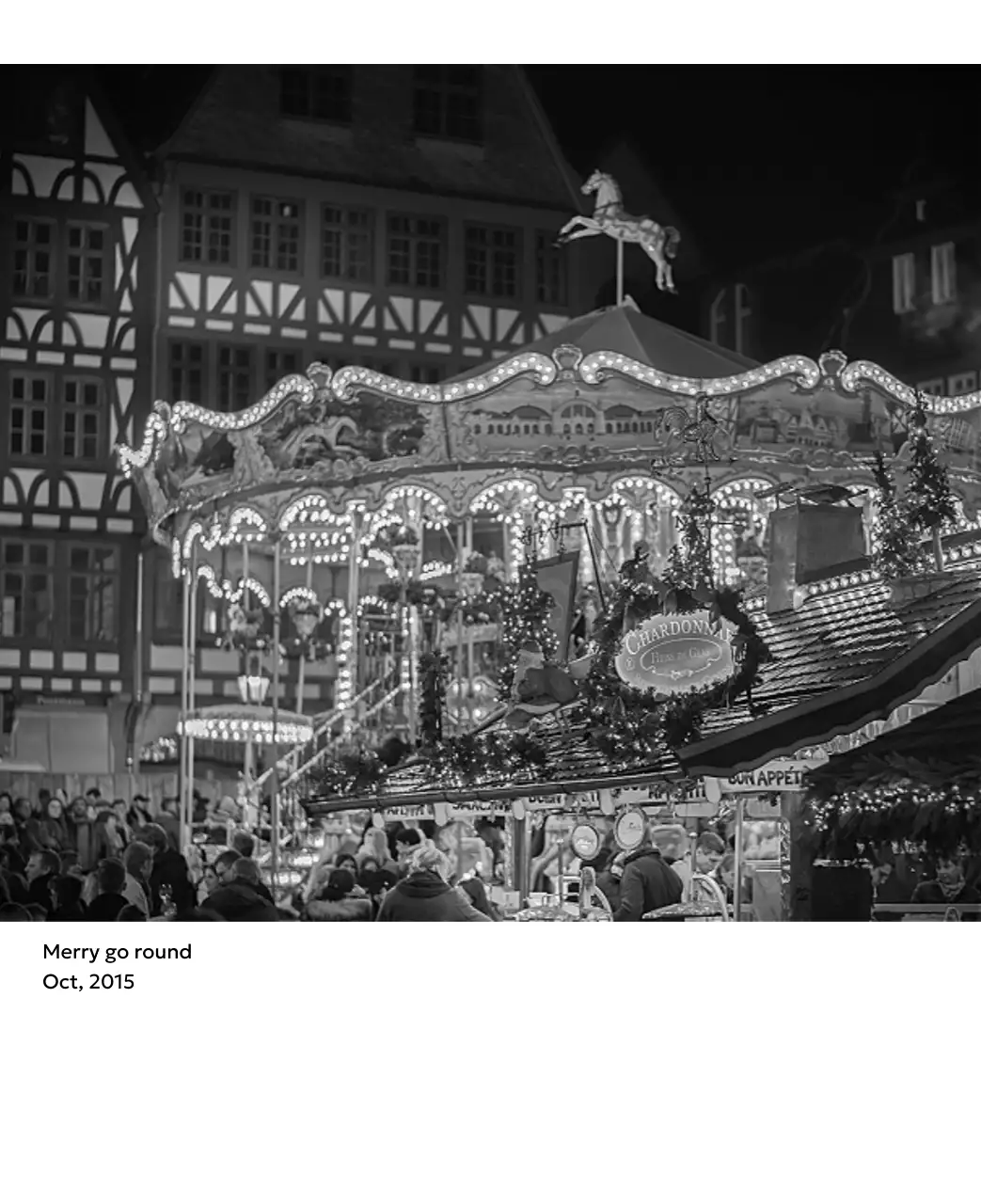 すっきりとした都会的な雰囲気のフォトカレンダー