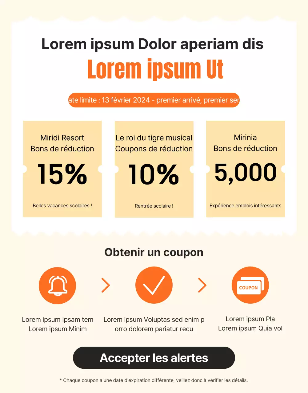 Collection de fournitures scolaires illustrées pour la rentrée des classes sur fond jaune