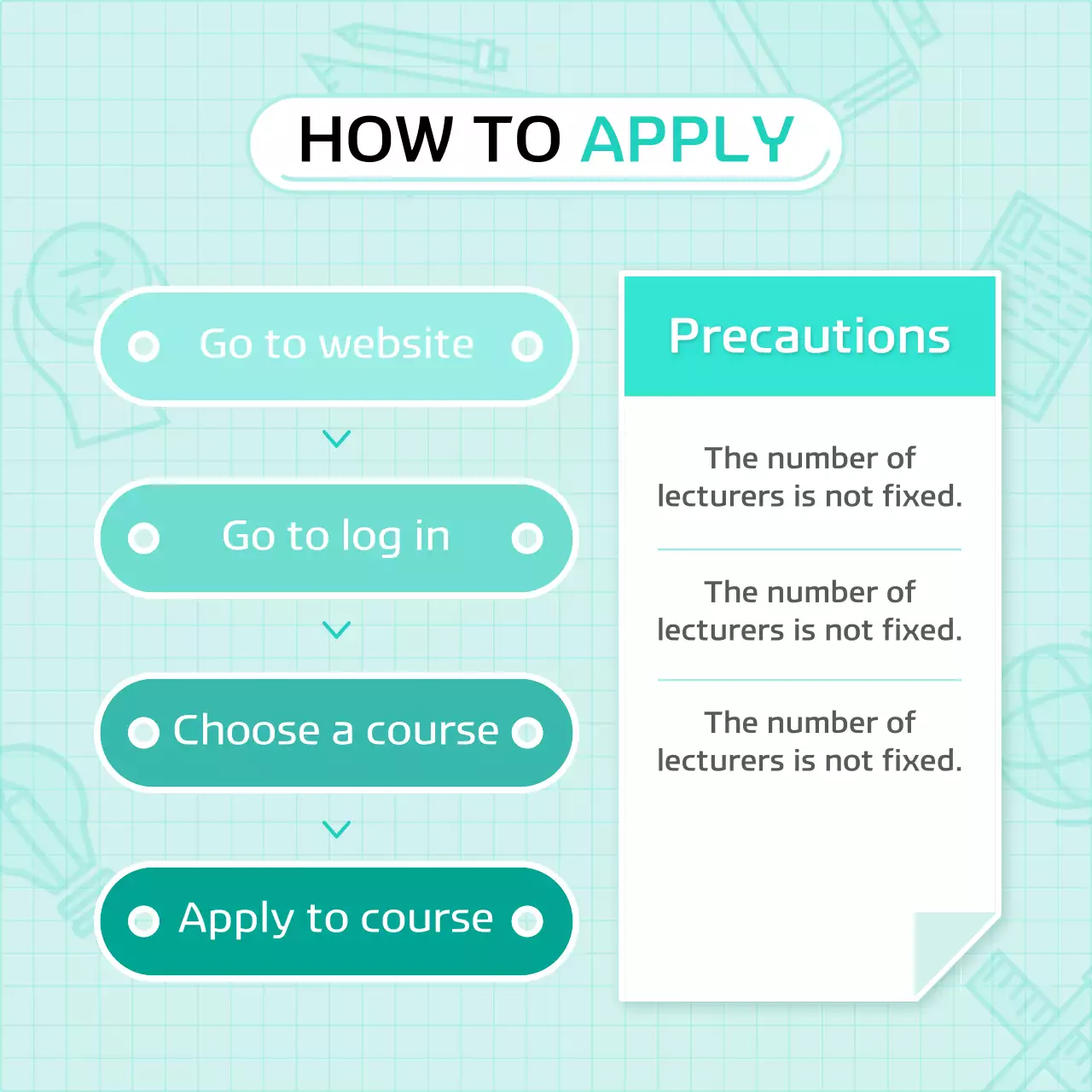 Teal Minimal Membership Guideline Instagram Carousel