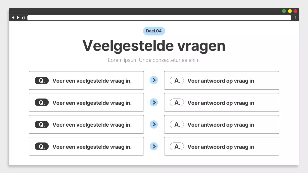 Eenvoudig wit en zwart trainingsmateriaal voor zakelijke werkplekken