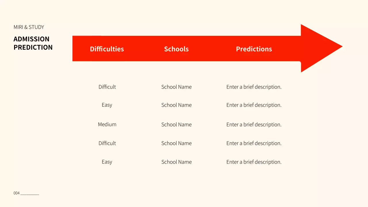 Red Professional 입학 가이드 프레젠테이션