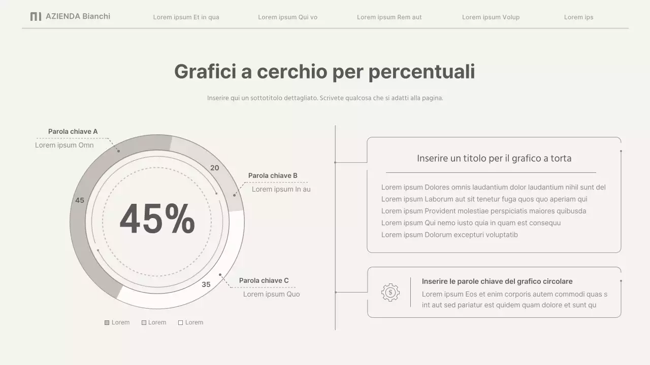 Rapporti di lavoro semplici in beige