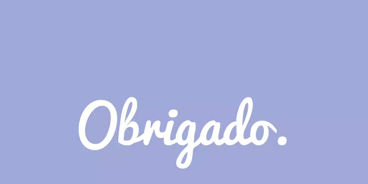Tachas de cabeçalho de agradecimento com a marca do centro comercial Mauve