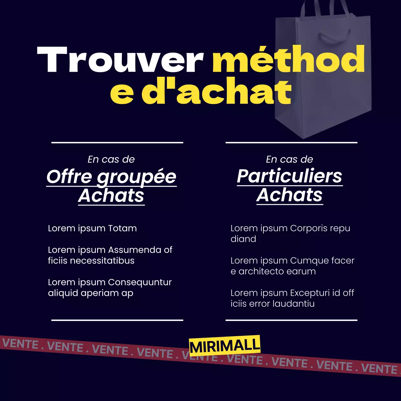 Des publicités tendance pour le Black Friday en noir et rouge