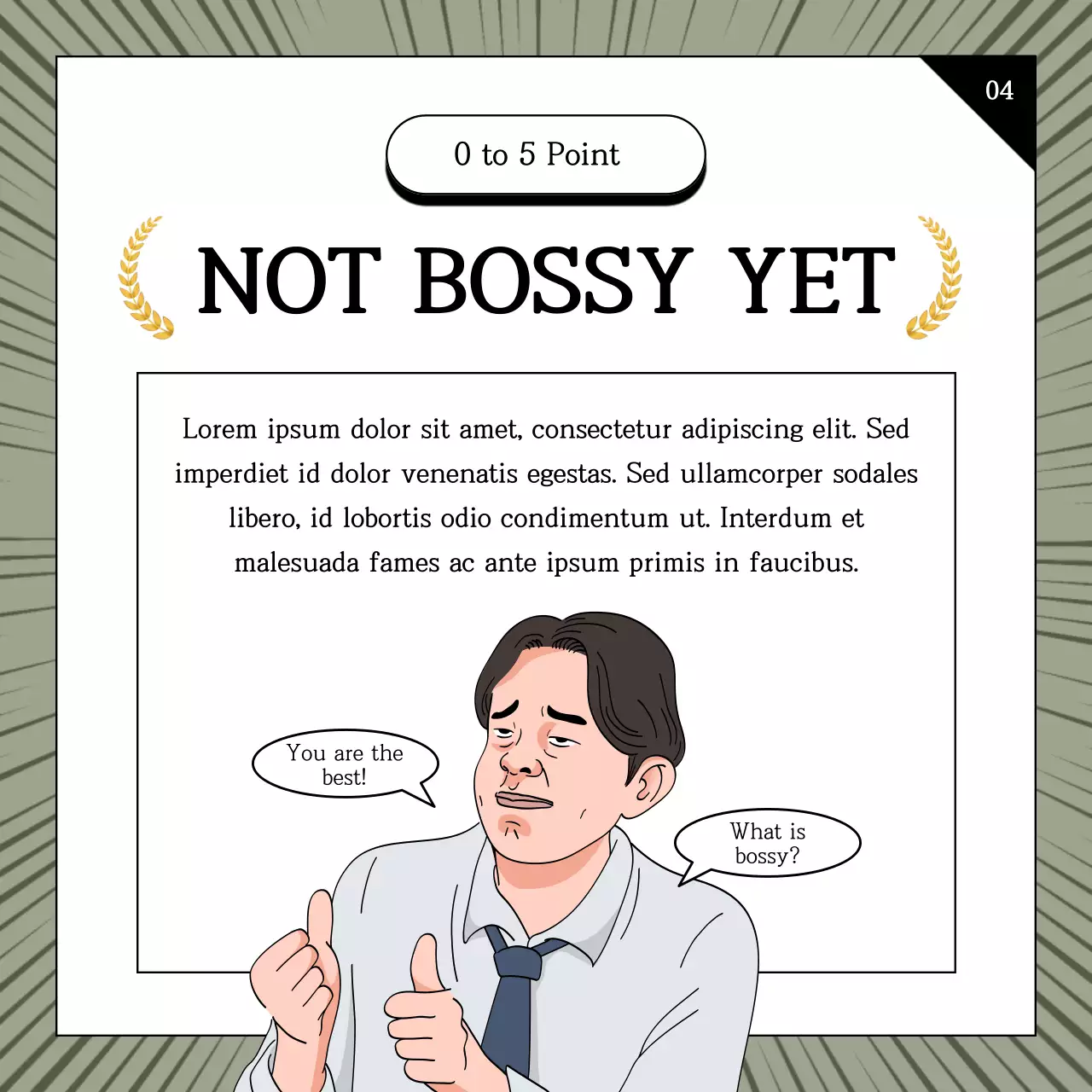 Sickening business humor posts in chartreuse and black