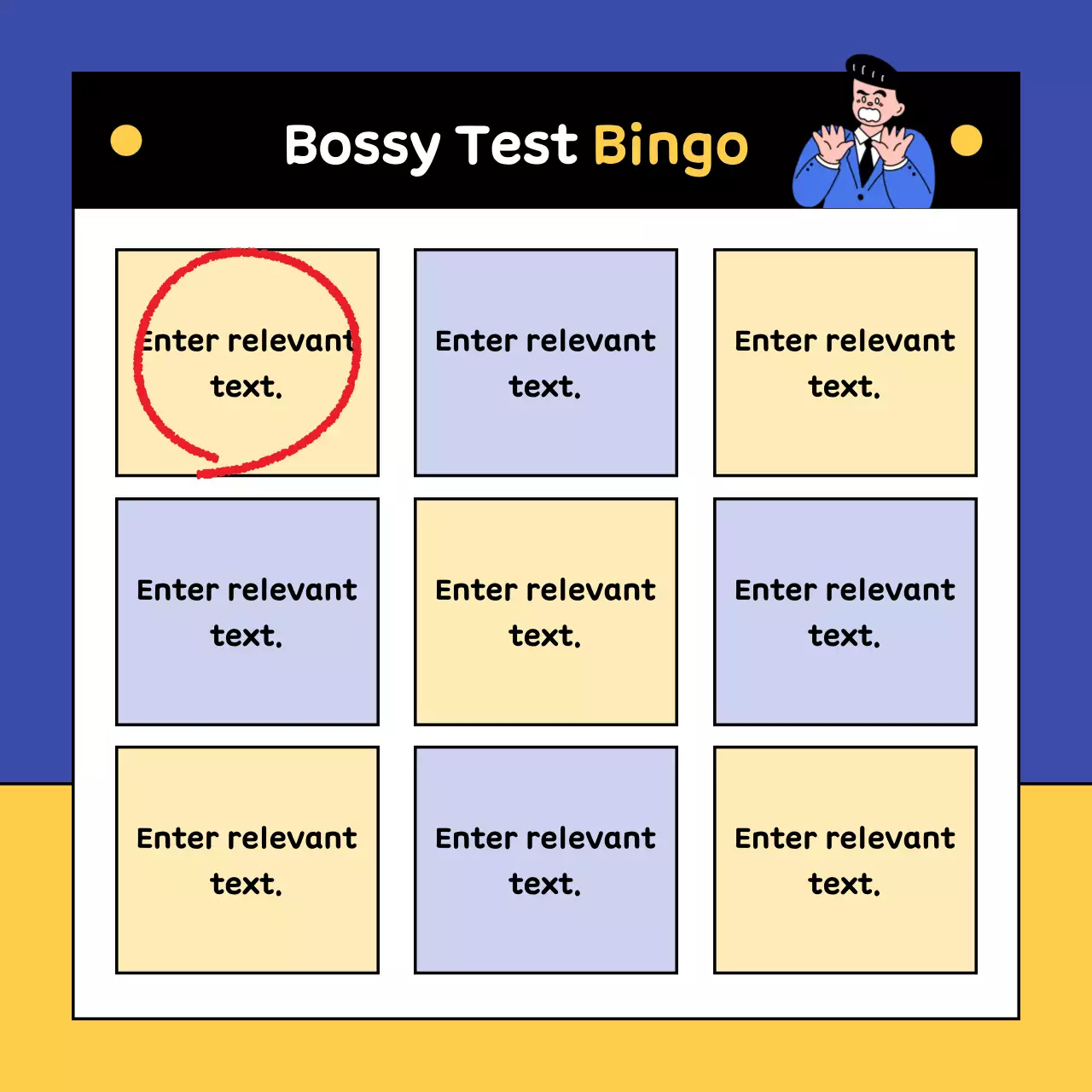 Blue Comic Personality Quiz Guide Instagram Carousel