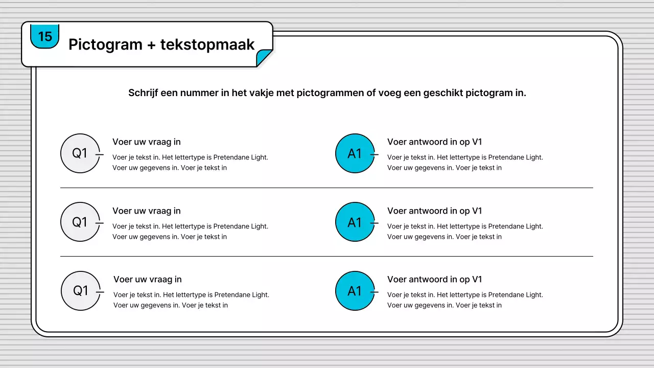 Blue's eenvoudig te bewerken, zakelijke basisillustratiestijl