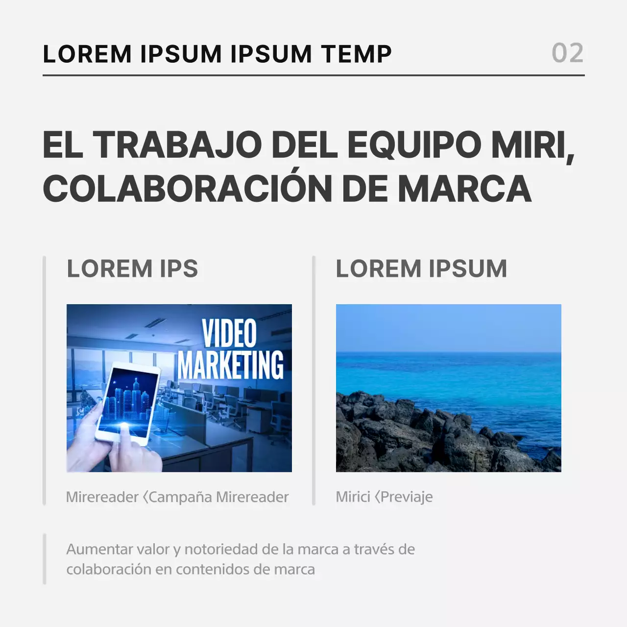 Un simple anuncio de empleo en negro y azul