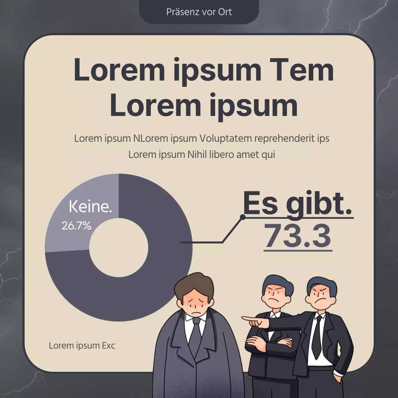 Ein Leitfaden zur Meldung von Belästigung am Arbeitsplatz in Vintage Navy und Grey