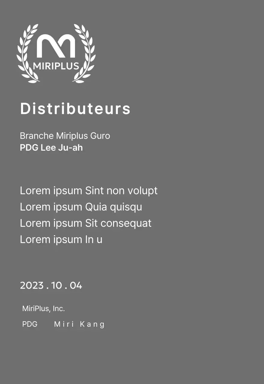 Plaque de mérite avec logo de la marque et couronne de laurier dans le cadre du concept "Outstanding Dealer Award".