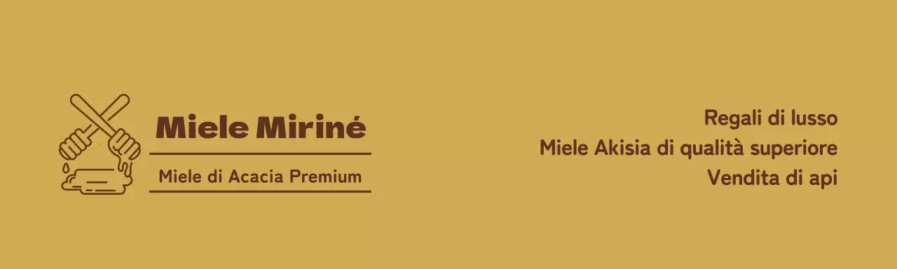 Progettazione della confezione di un prodotto per un negozio di miele in oro