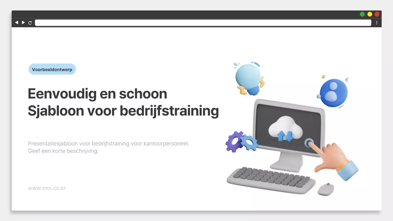 Eenvoudig wit en zwart trainingsmateriaal voor zakelijke werkplekken