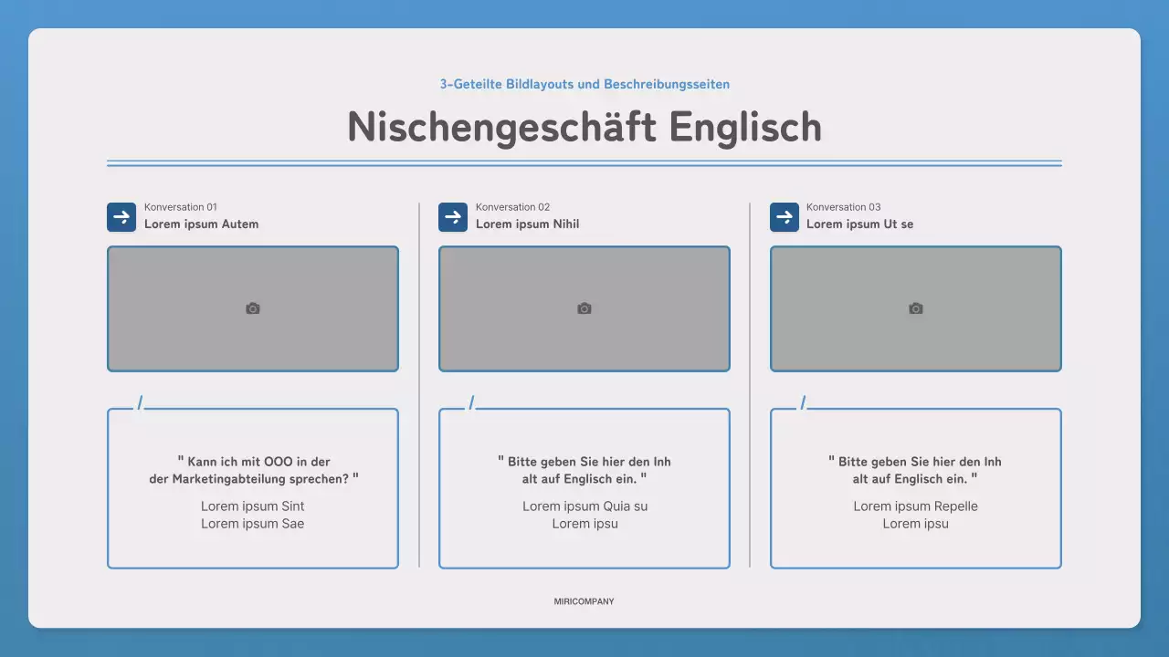 Bewerben Sie Ihren Newsletter mit einem einfachen Brief in Blau und Marineblau