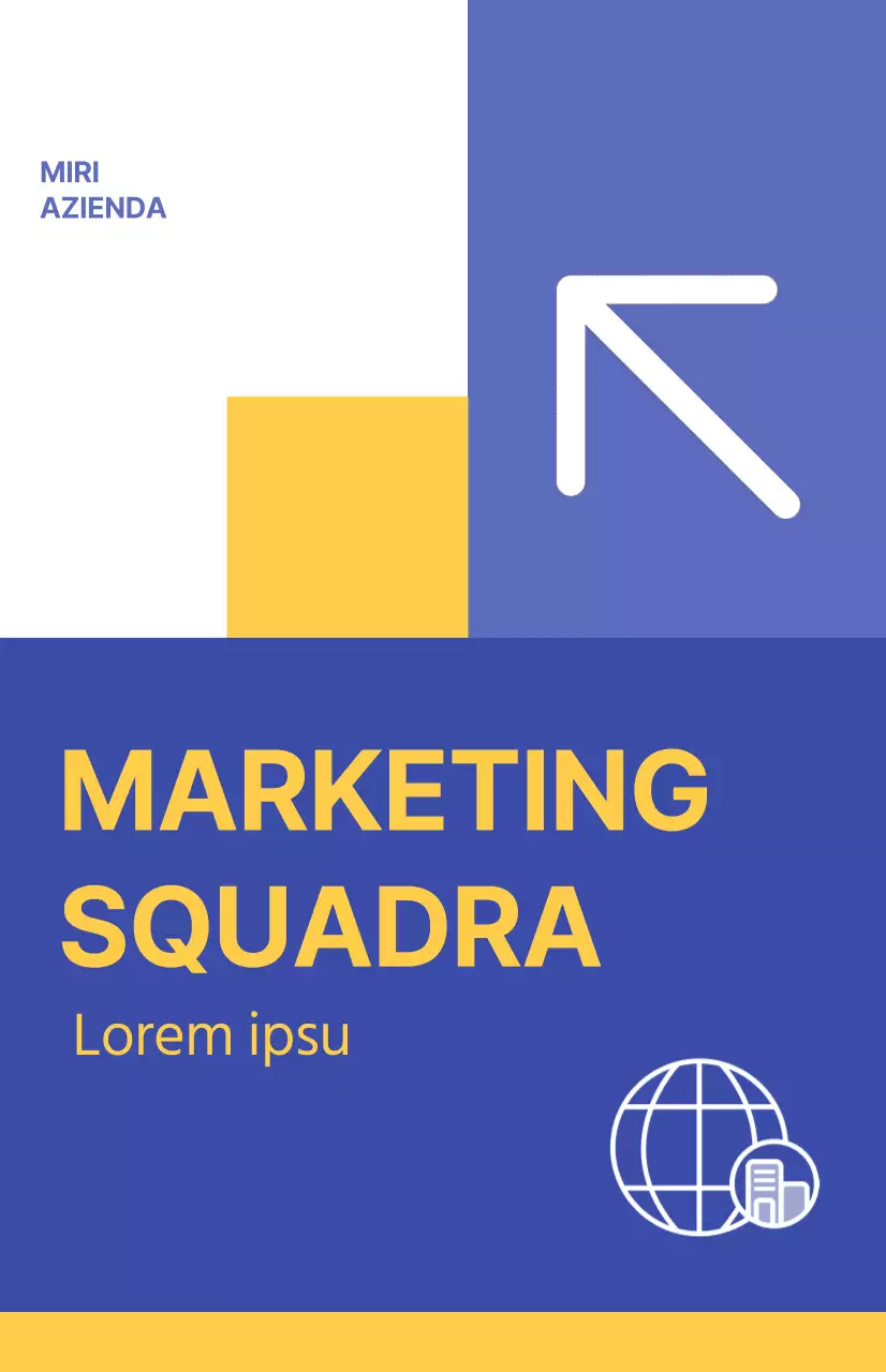 Introduzione ai reparti aziendali con concetti colorati e unici