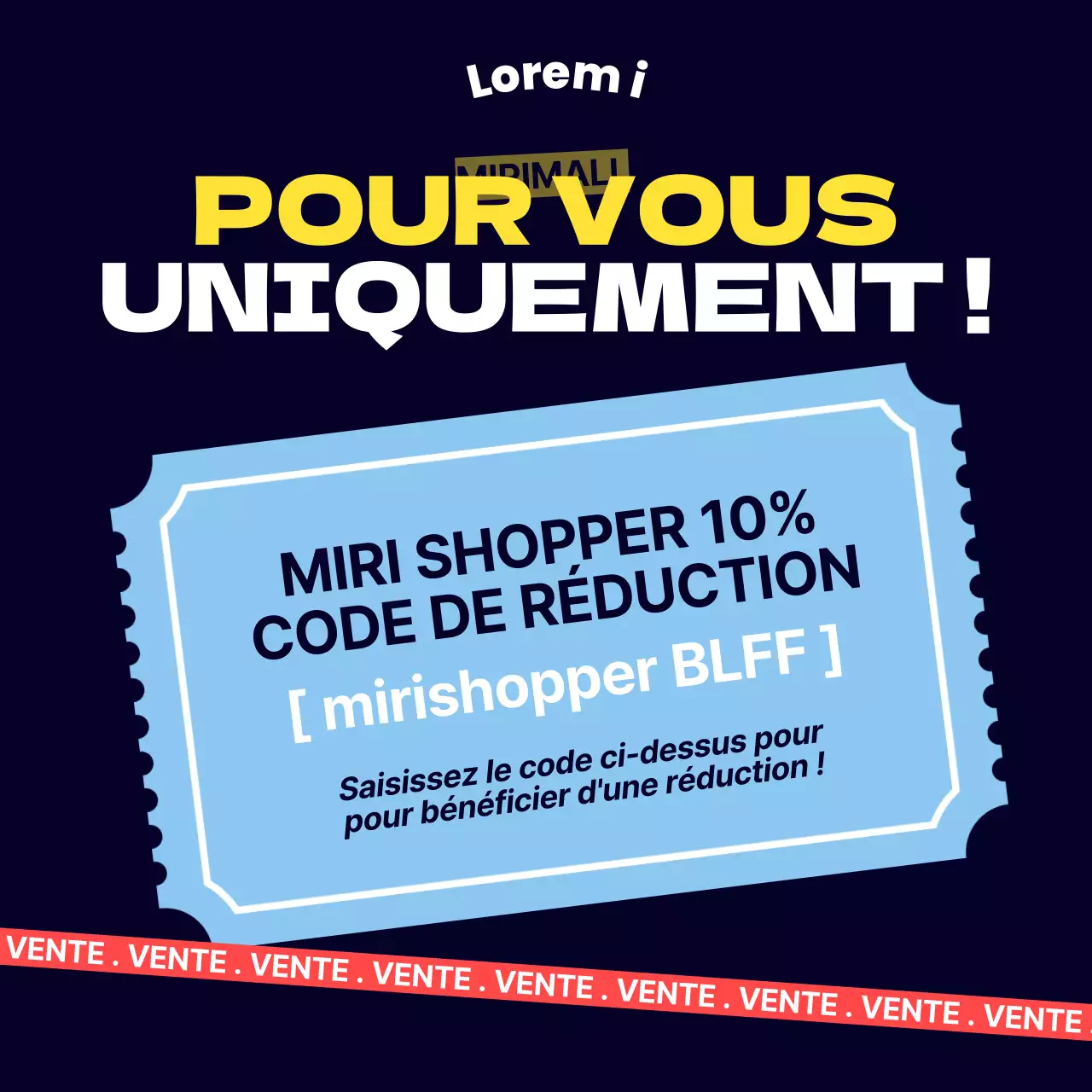 Des publicités tendance pour le Black Friday en noir et rouge