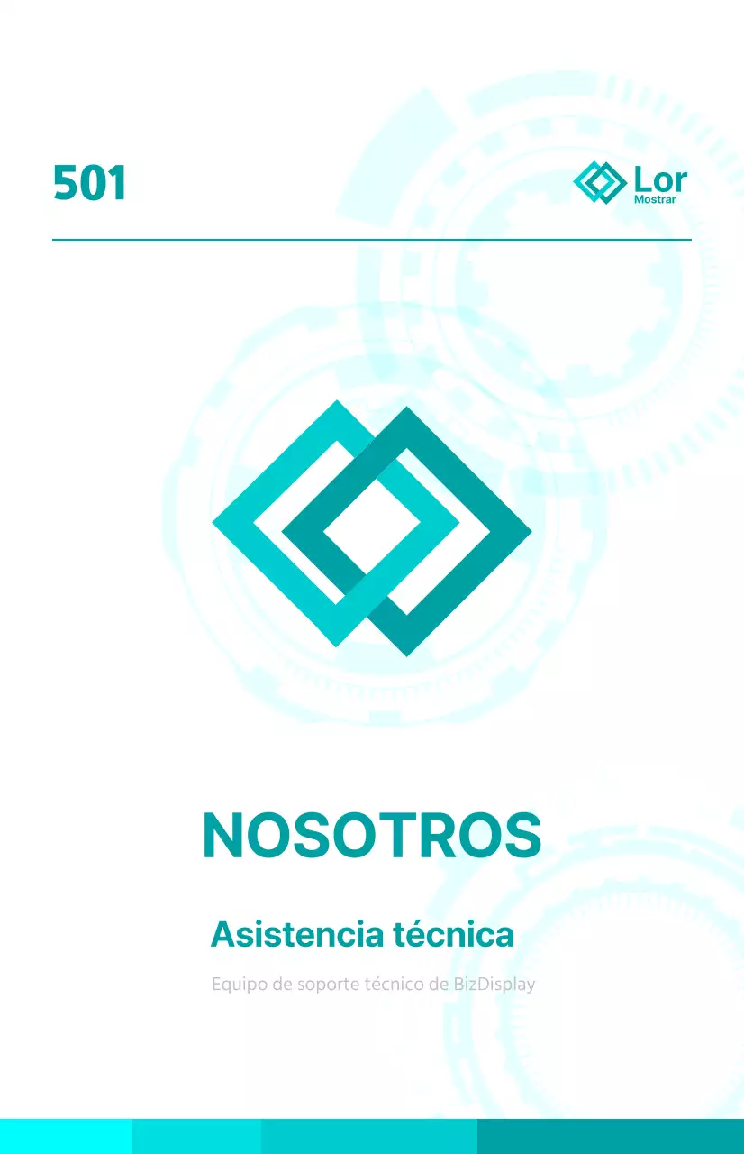 Anuncio brillante de afiliación corporativa con gráficos de máquinas