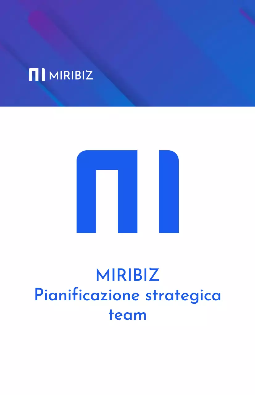 Evidenziare un logo semplice e pulito con un contrasto di colori blu e bianco Chi siamo