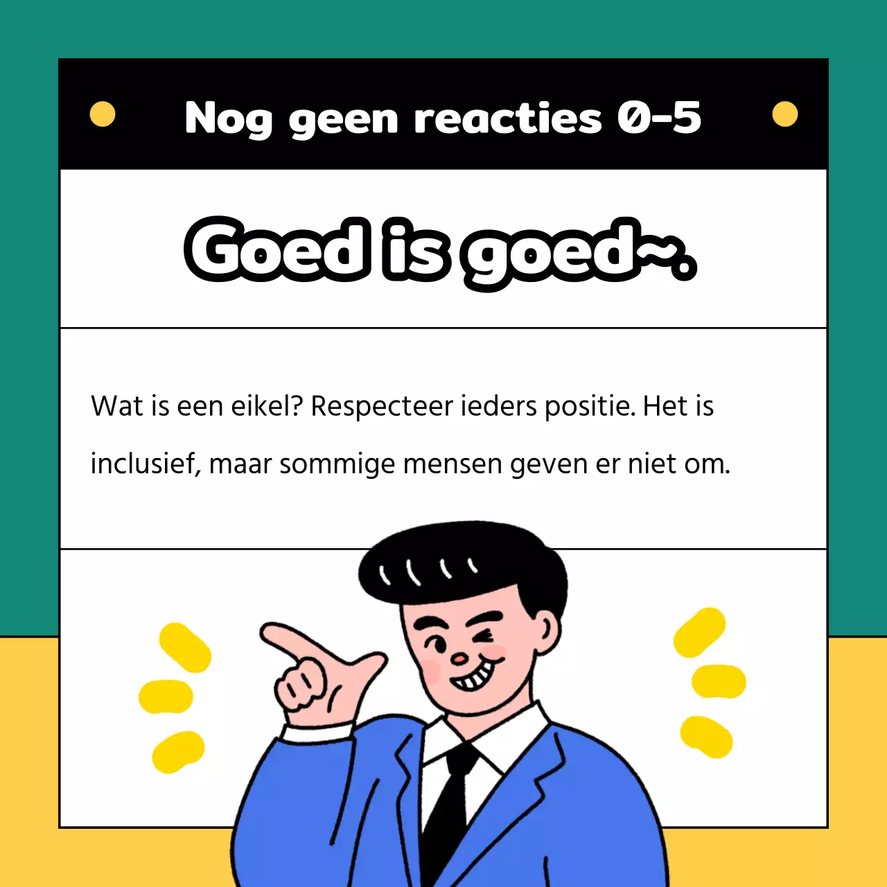 Blauw-Geel's Sicko Testenquête