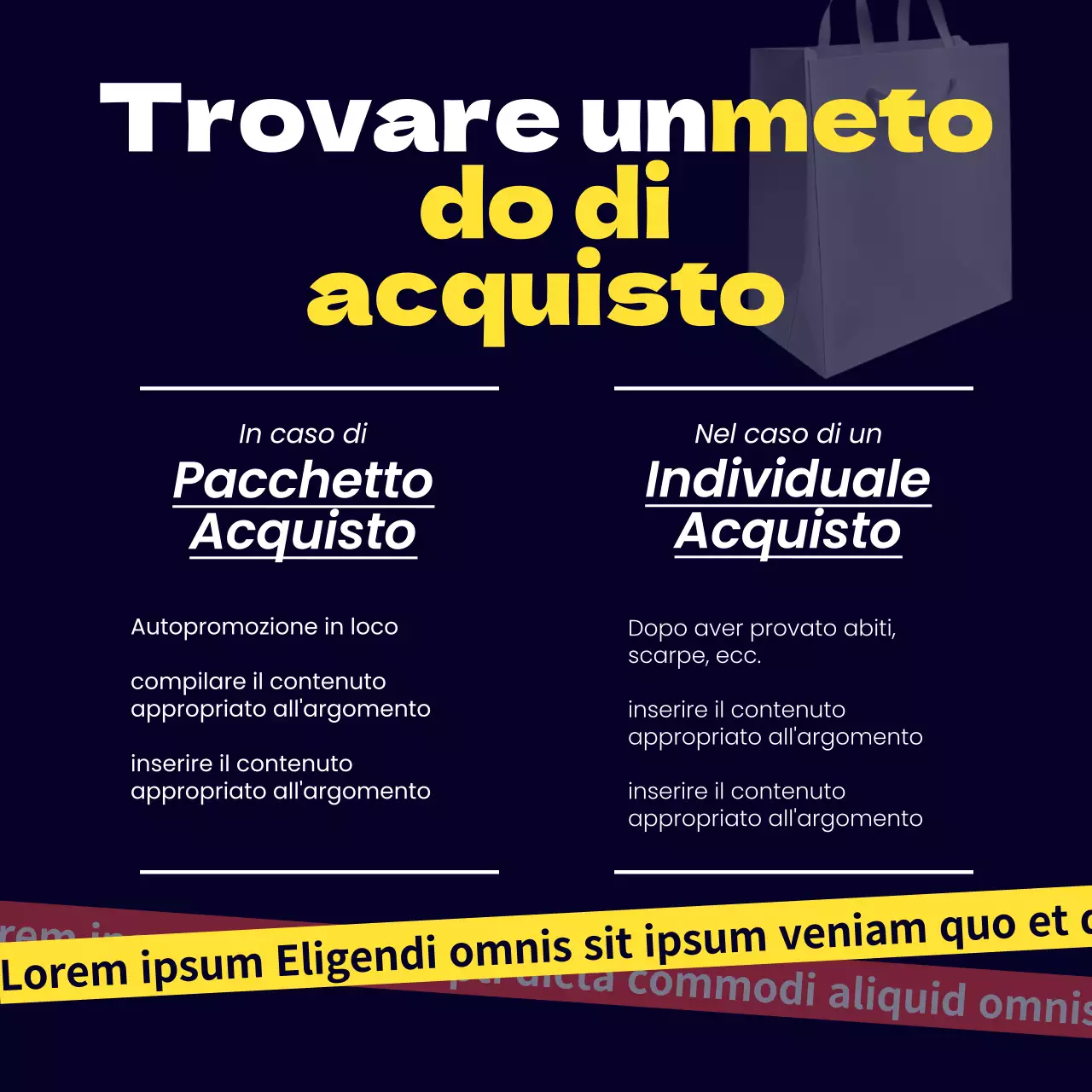 Annunci trendy del Black Friday in nero e rosso