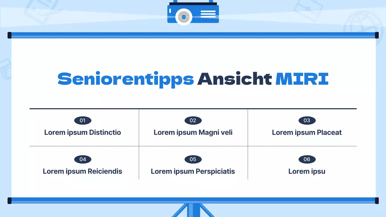 Modernes Schulungsmaterial für neue Mitarbeiter mit hellblauem Hintergrund