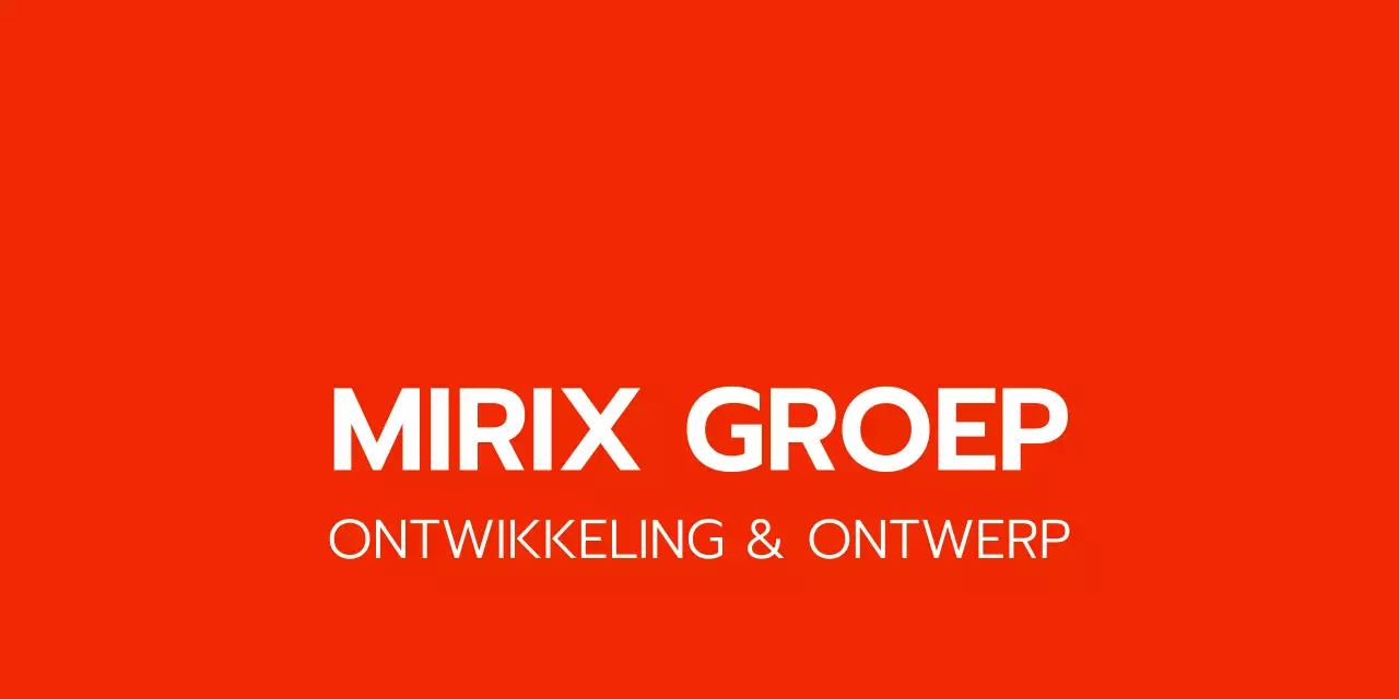 Rood bedrijfswelkomstpakket merchandise header tag