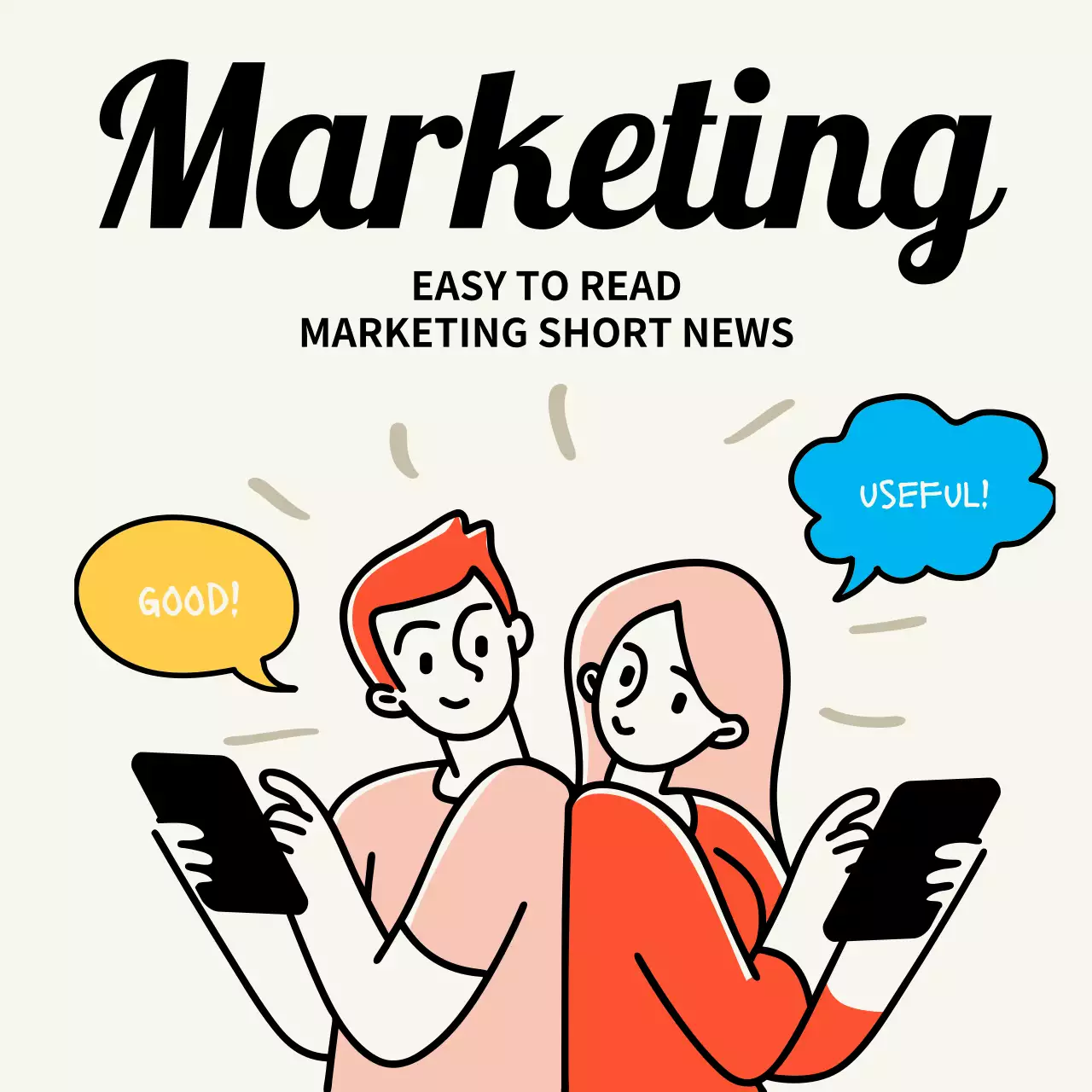 오렌지 트렌디 마케팅 뉴스레터 인스타그램 캐러셀