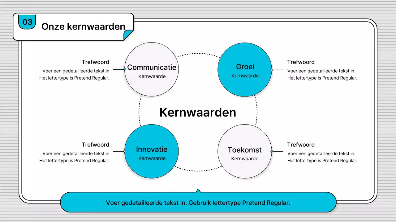 Blue's eenvoudig te bewerken, zakelijke basisillustratiestijl