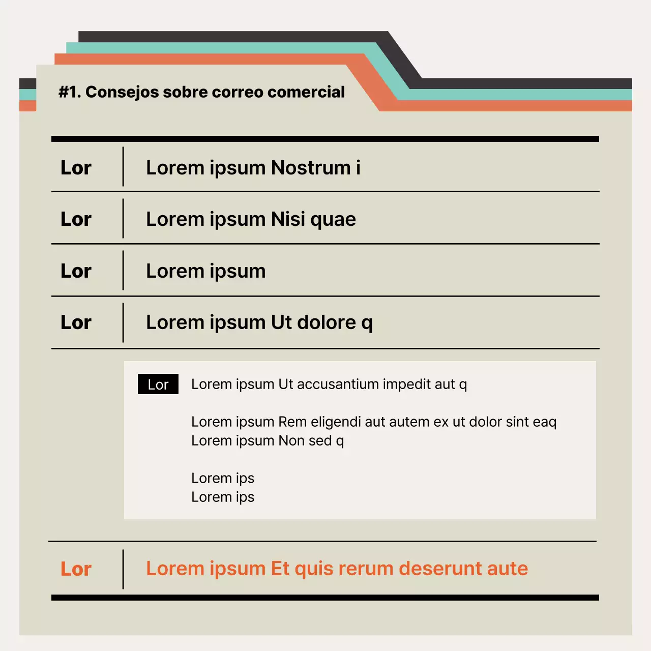 Moderno material de iniciación para nuevos empleados en naranja y menta