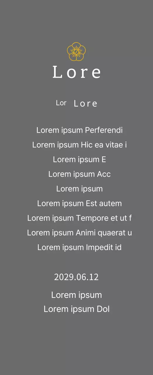 Plaque conceptuelle de récompense avec des fleurs au trait d'or