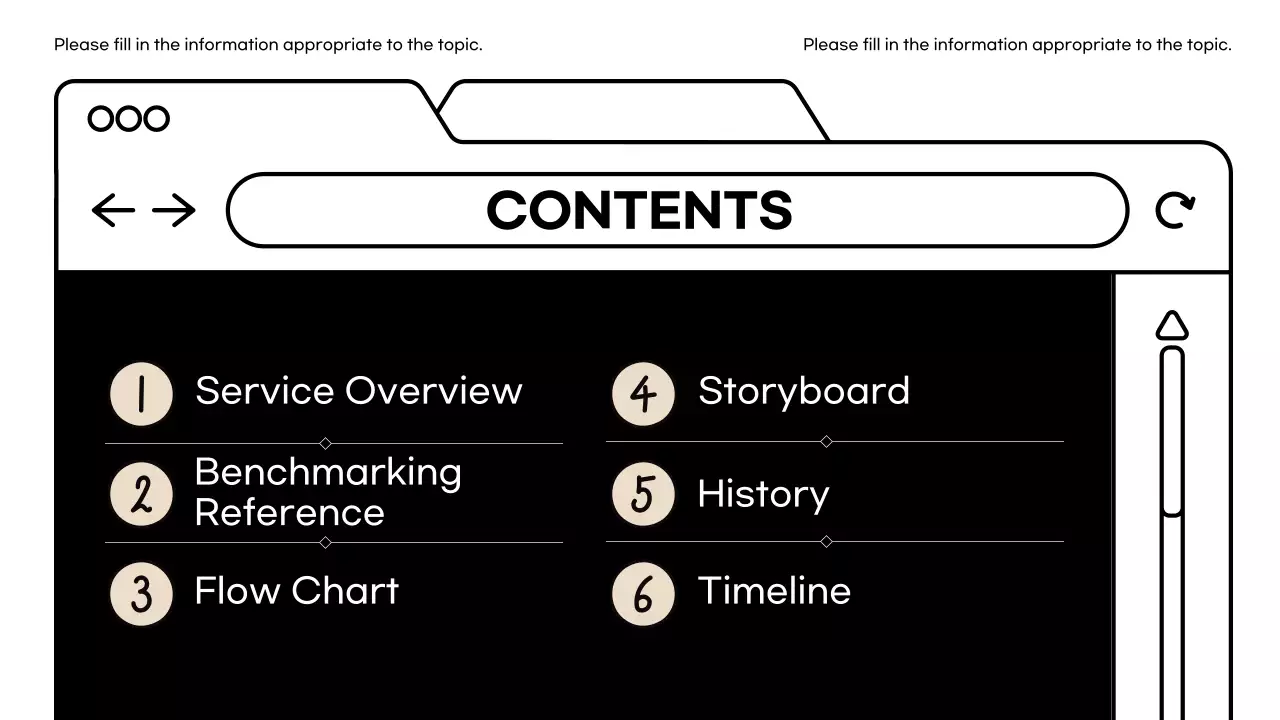Presentasi Panduan Perencana Web Minimal Beige