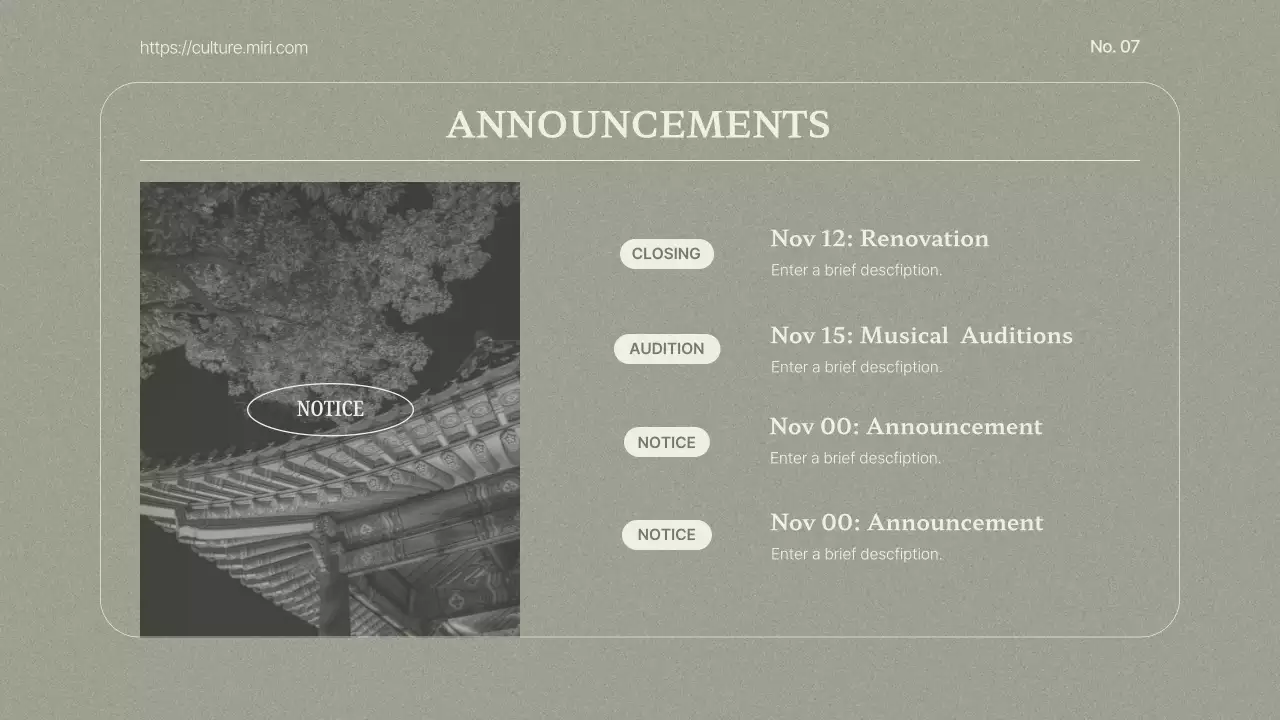 Beige Classic Culture Newsletter Presentation