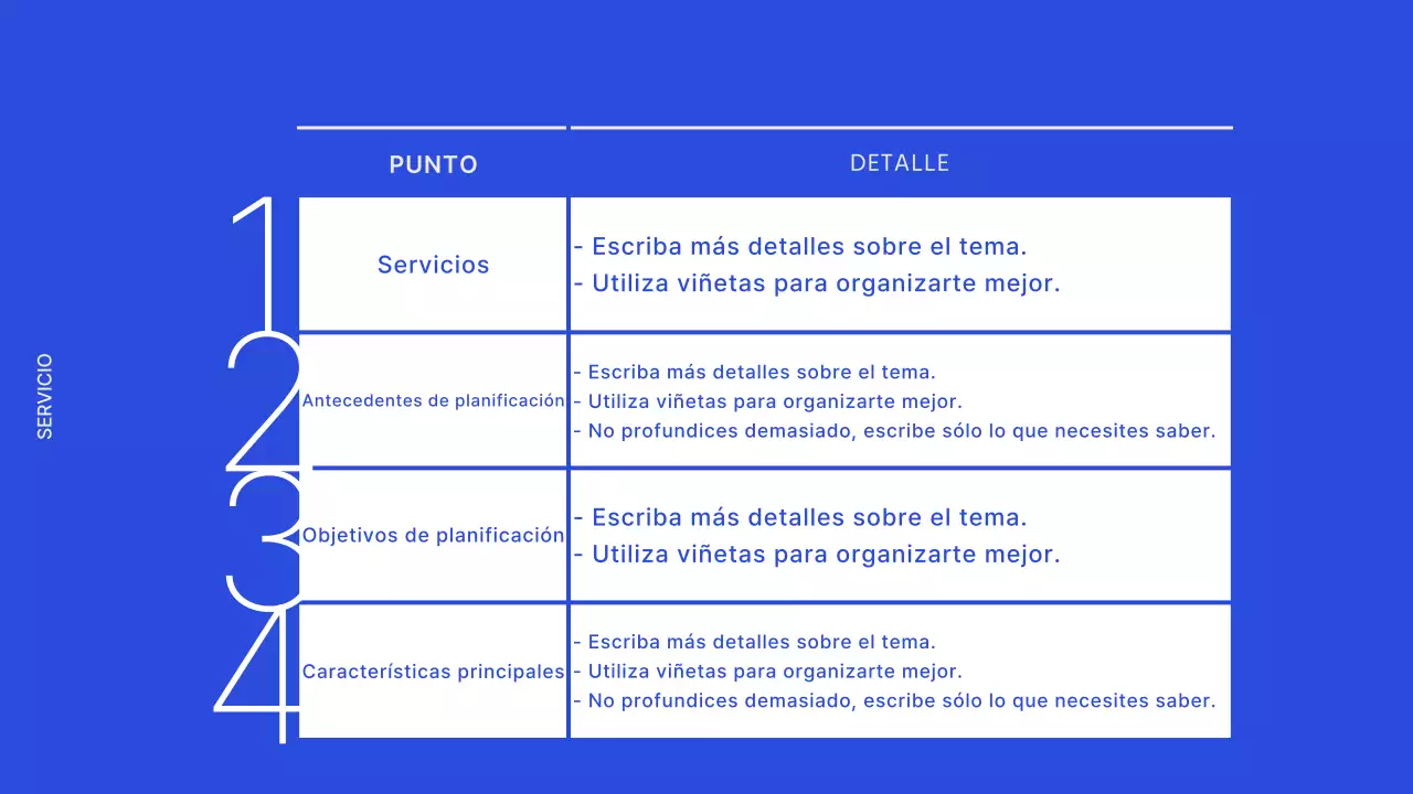 Web corporativa minimalista en gris y azul