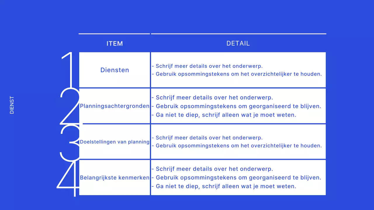 Minimalistische zakelijke website in grijs en blauw