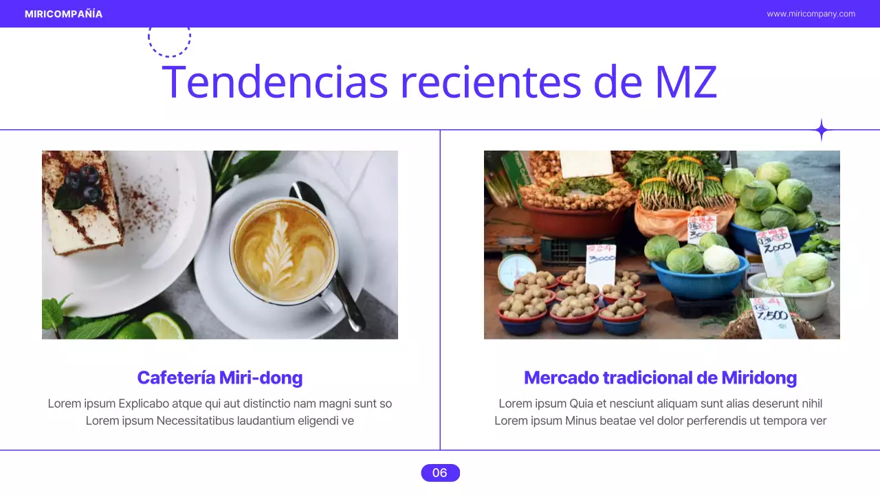 Una guía comercial kitsch con fondo blanco