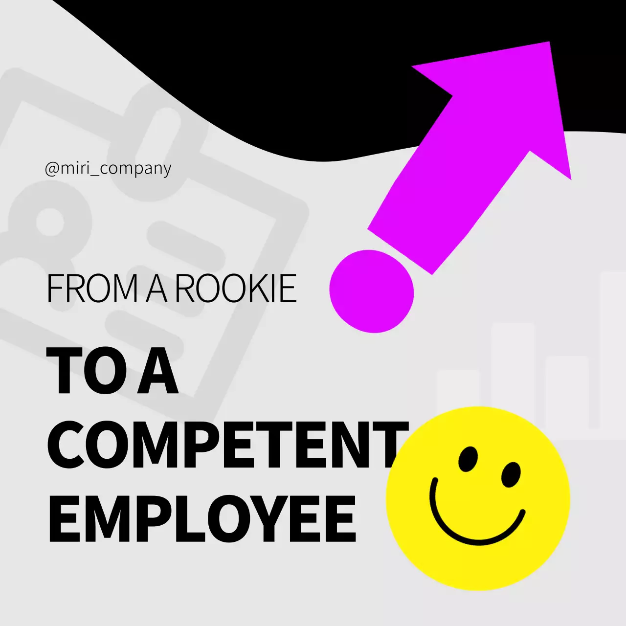 핑크 모던 직원 가이드 인스타그램 캐러셀