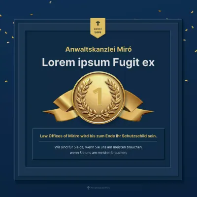 Förderung von blau-gelben Luxuspreisen