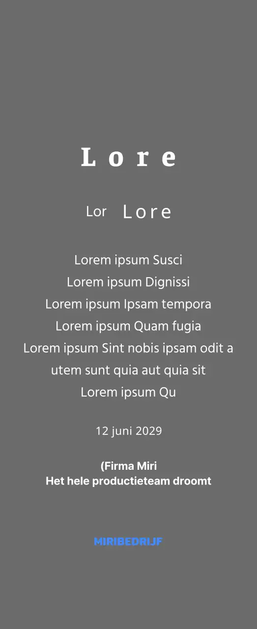 Een eenvoudige witte plaquette met je bedrijfslogo