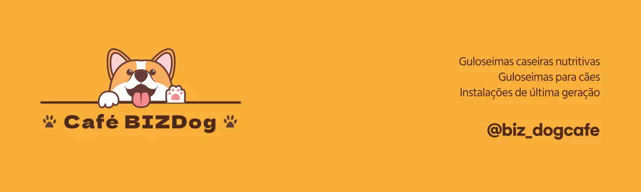 Etiqueta de cabeçalho do produto Orange dog cafe