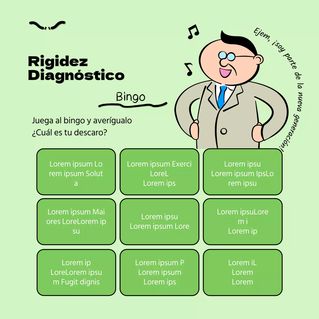 Promueva la prueba del nivel de arcadas en rojo y negro