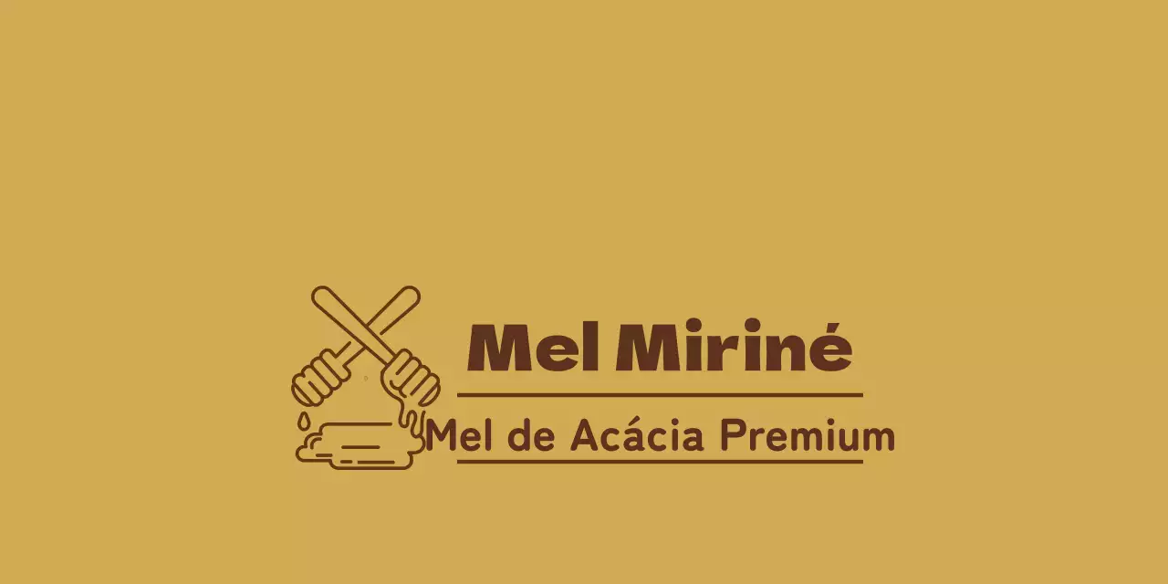 Conceção de embalagens de produtos para uma loja de mel em ouro