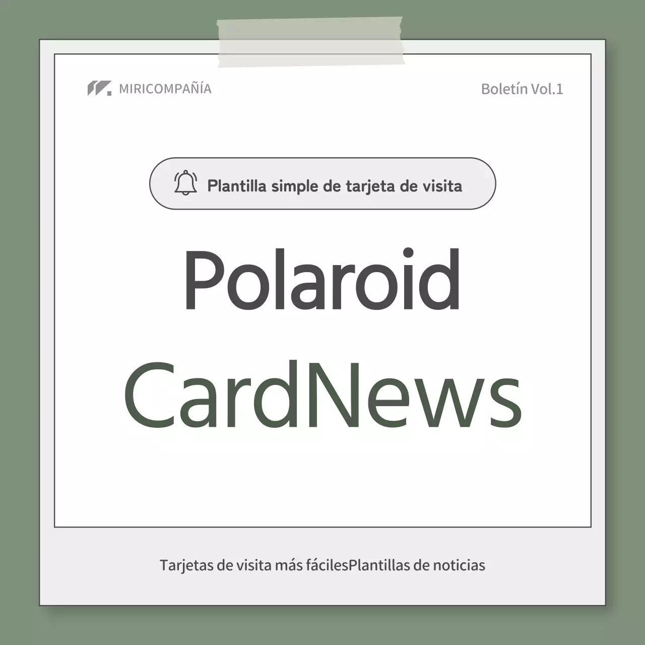Un sencillo discurso de ascensor en caqui y blanco