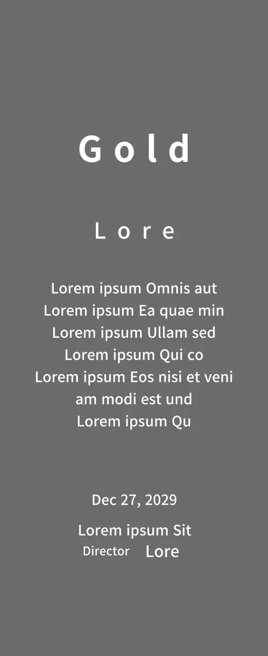 Plakat kemenangan untuk konsep daftar kompetisi yang rapi