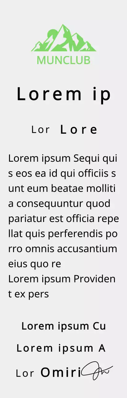 Plaque de finisher d'un club de montagne avec logo du club, illustration d'une montagne verte