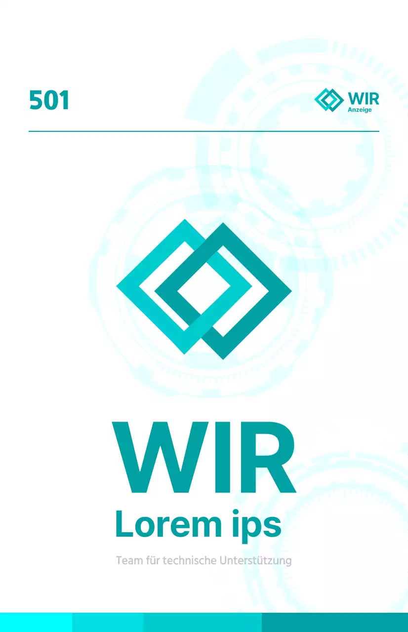 Helle, firmeneigene Anzeige mit Maschinengrafik