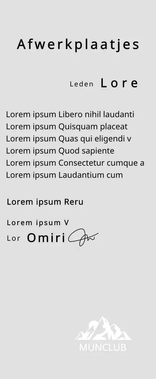 Berg club finisher's plaquette met club logo concept met groene berg illustratie