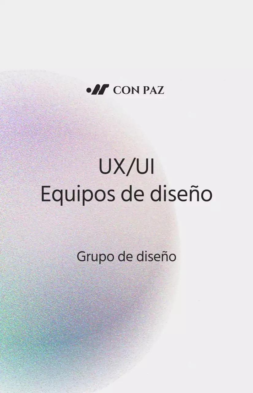 Presentación sencilla de un departamento con ilustración de ruido en color sobre fondo blanco.