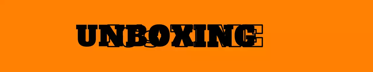 Pita pengiriman pembuka kotak oranye