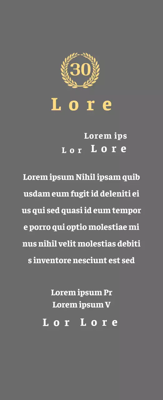 Bedrijfsbord met lauwer symbool concept