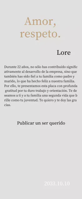 Elegante placa de agradecimiento con oro y hojas